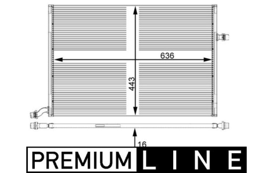 Radiateur basse température, intercooler BEHR *** PREMIUM LINE ***, Image 2