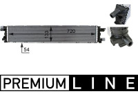Radiateur basse température, intercooler PREMIUM LINE