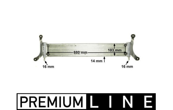 Radiateur basse température, intercooler PREMIUM LINE