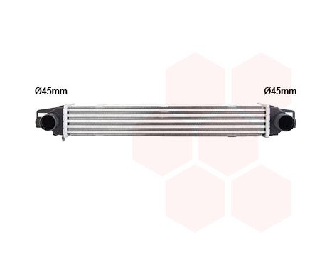Refroidisseur intermédiaire, refroidisseur d'air de suralimentation 17014712 International Radiators