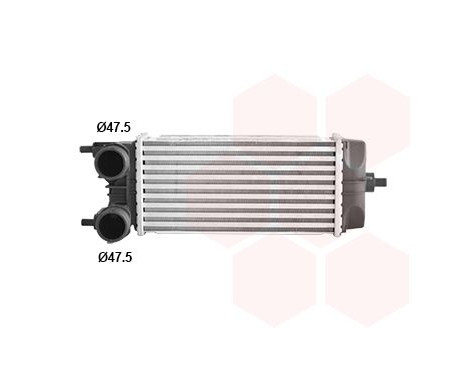 Refroidisseur intermédiaire, refroidisseur d'air de suralimentation 18004688 International Radiators