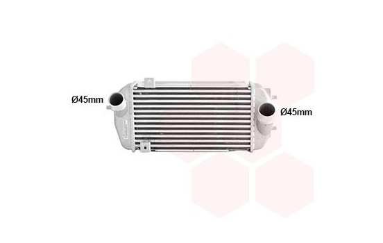 Refroidisseur intermédiaire, refroidisseur d'air de suralimentation 82014709 International Radiators