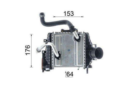 Refroidisseur intermédiaire, refroidisseur d'air de suralimentation, Image 12
