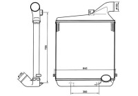 Refroidisseur intermédiaire, refroidisseur d'air de suralimentation
