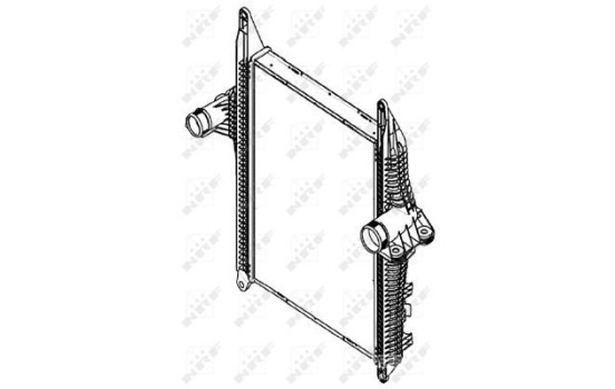 Refroidisseur intermédiaire, refroidisseur d'air de suralimentation, Image 3