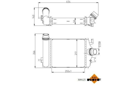 Refroidisseur intermédiaire, refroidisseur d'air de suralimentation, Image 5