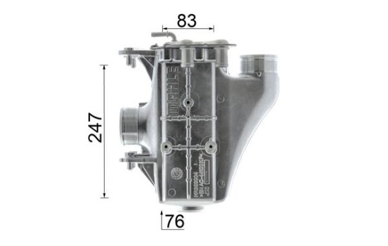 Refroidisseur intermédiaire, refroidisseur d'air de suralimentation, Image 11