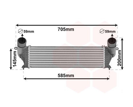 refroidisseur turbo 01014700 International Radiators