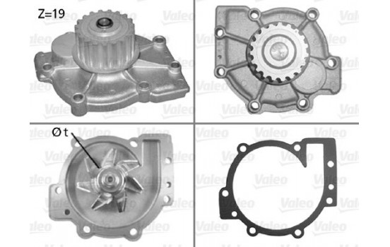 Pompe à eau 506325 Valeo