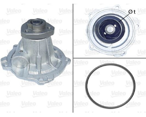 Pompe à eau 506513 Valeo