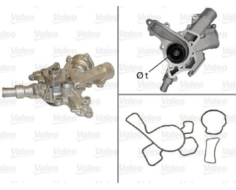 Pompe à eau 506601 Valeo