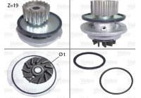 Pompe à eau 506648 Valeo