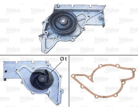 Pompe à eau 506781 Valeo