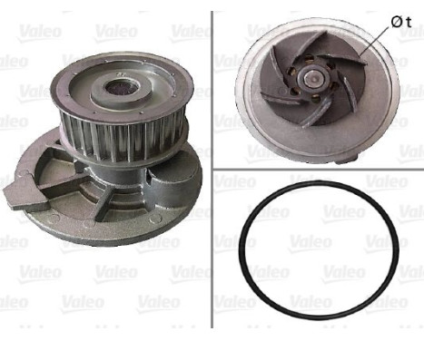 Pompe à eau 506856 Valeo