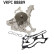 Pompe à eau, refroidissement du moteur VKPC 88889 SKF