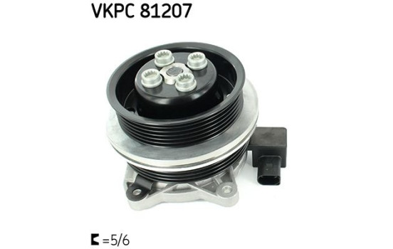 Pompe à eau, refroidissement moteur VKPC 81207 SKF