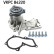 Pompe à eau, refroidissement moteur VKPC 84220 SKF