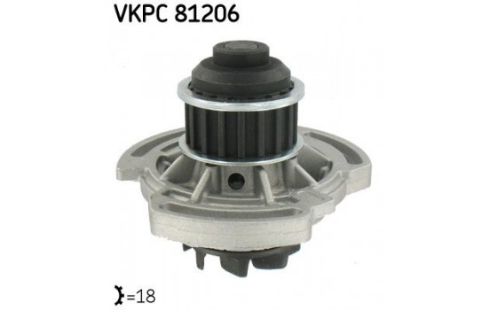 Pompe à eau VKPC 81206 SKF