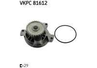 Pompe à eau VKPC 81612 SKF