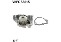 Pompe à eau VKPC 83615 SKF