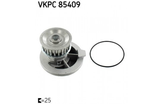 Pompe à eau VKPC 85409 SKF