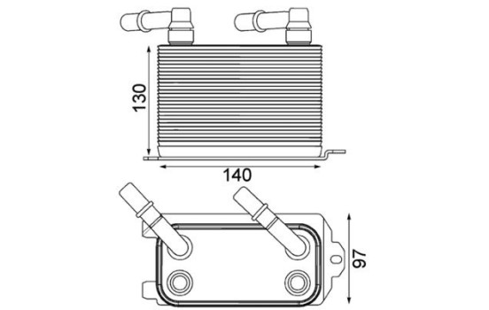 Oliekoeler, automatische transmissie