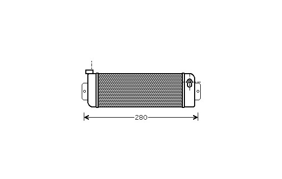 Radiateur d'huile 17003277 Van Wezel