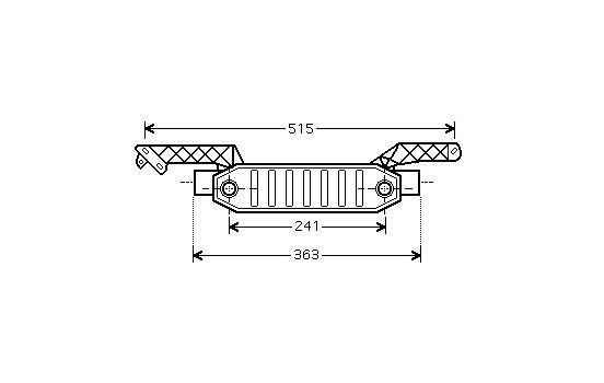 Radiateur d'huile 40003282 International Radiators