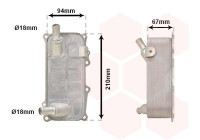 Radiateur d'huile 74013700 International Radiators
