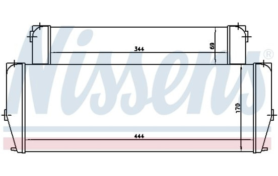 Radiateur d'huile 90587 Nissens, Image 2