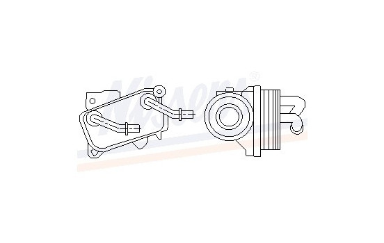 Radiateur d'huile 90599 Nissens