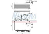 Radiateur d'huile 91100 Nissens