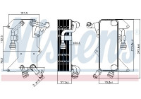 Radiateur d'huile de boîte automatique 90894 Nissens