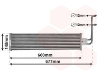 Radiateur d'huile, direction 06013722 International Radiators
