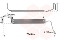 Radiateur d'huile, direction 06013723 International Radiators