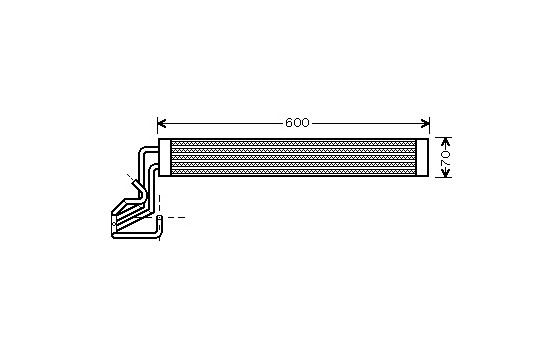 Radiateur d'huile, direction 58003264 International Radiators