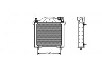 RADIATEUR RADIATEUR RENAULT 43003147 Van Wezel
