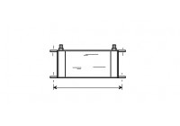 RADIATEUR REFROIDISSEUR D'HUILE VOLVO 740/760 59003061 Van Wezel