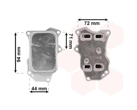 REFROIDISSEUR D'HUILE 18013724 International Radiators