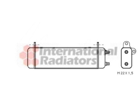 REFROIDISSEUR D'HUILE DI MB R129 3, -24V / 5.0 30003158 Van Wezel