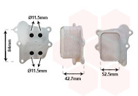 Refroidisseur d'huile, huile moteur 52013700 International Radiators
