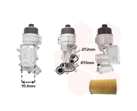 REFROIDISSEUR D'HUILE POUR MOTEUR 40013702 International Radiators
