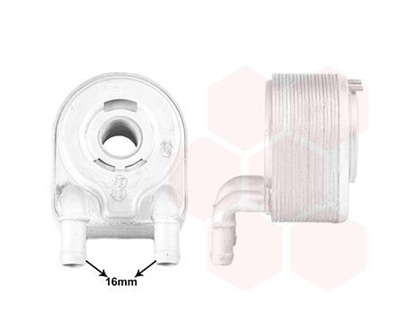 REFROIDISSEUR D'HUILE POUR MOTEUR 43013703 International Radiators