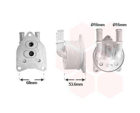 Refroidisseur d'huile, transmission automatique 09013708 International Radiators
