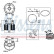 Refroidisseur d'huile, transmission automatique 91507 Nissens