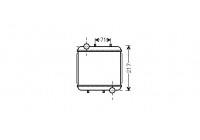 ESSENCE RADIATEUR RS6 QUATTRO - Aide refroidisseur 03002310 International Radiators