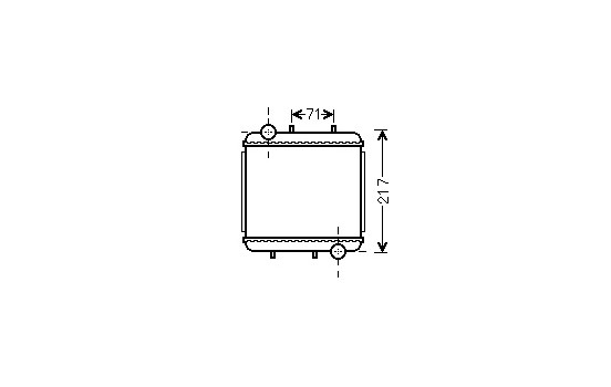 ESSENCE RADIATEUR RS6 QUATTRO - Aide refroidisseur 03002310 International Radiators