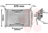 Module de refroidissement 1300M369 International Radiators