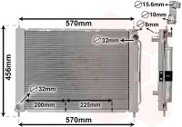 Module de refroidissement 4300M499 International Radiators