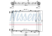 Module de refroidissement 637626 Nissens